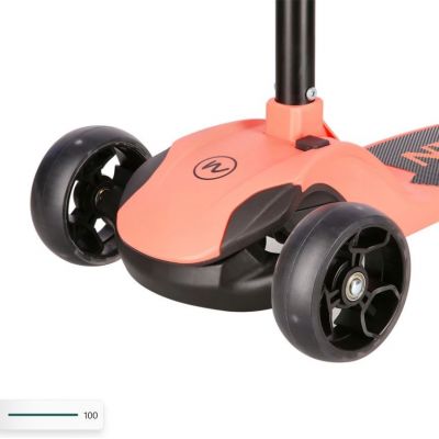5. NILS FUN HLB122 LED rosa Kinderroller