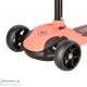 5. NILS FUN HLB122 LED rosa Kinderroller