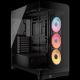 8. Corsair FRAME 4500X RS-R ARGB Midi-Tower-Gehäuse mit Seitenwand aus gehärtetem Glas, Schwarz