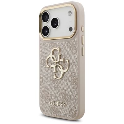 2. Guess 4G Big 4G Classic Logo Hülle für iPhone 17 Pro - Roségold