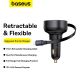 11. Baseus Enjoyment Pro USB-C (Buchse) / Lightning (Stecker) 60W Kfz-Ladegerät – Schwarz