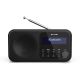 6. Sharp DR-P420 Tragbares Radio Schwarz
