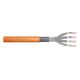 Digitus Cat.7 Installationskabel, S/FTP, DCA-S1A D1 A1, AWG 23/1, LSOH, 1000 m, Orange, auf Rolle