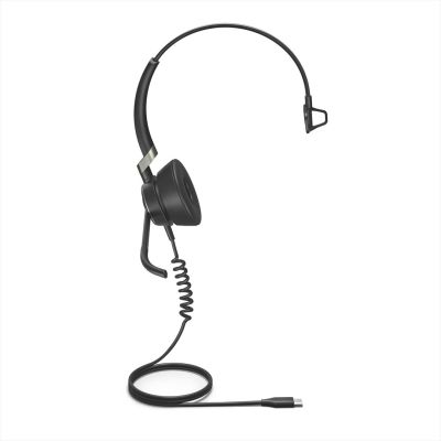 5. Jabra Engage 50 Headset mit Kabel und Kopfbügel, Büro-/Callcenter-kompatibel, USB Typ-C, Bluetooth, Schwarz
