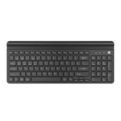 2. NATEC Drahtlose Tastatur FELIMARE US SLIM Bluetooth + 2,4 GHz Tablet-/Smartphone-Halterung NKL-1973
