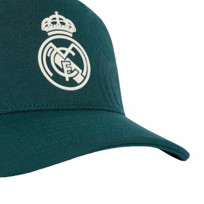 3. Adidas Real Madrid RMCF Auswärts-Snapback-Cap Grün KS8120