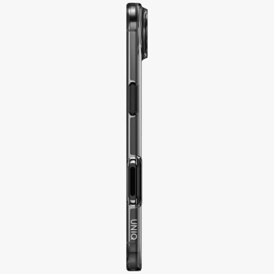 4. Uniq Clario Magclick Ladehülle für iPhone Air – Schwarz