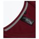 6. Malfini Action V-Ausschnitt T-Shirt W MLI-70186 Granatrot
