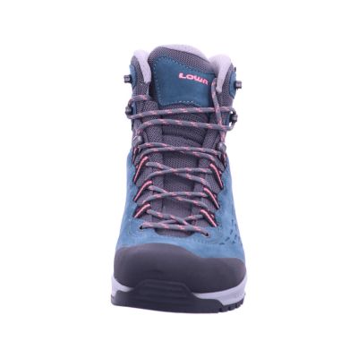6. Lowa Explorer II GTX Mid Ws Damen Wanderschuhe Türkis (220764 7413)