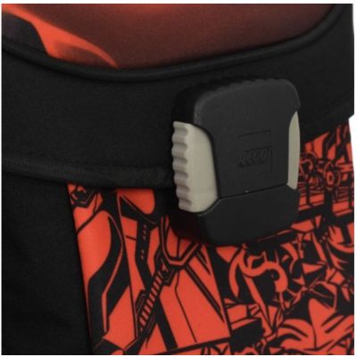 7. Kinderschulrucksack für den Kindergarten, rot, 18 l, Lego Ninjago Easy, rot - 20043-2202