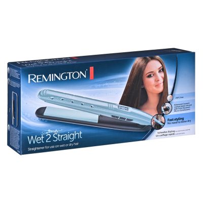 6. REMINGTON Wet2Straight S7300 Haarglätter (blau)