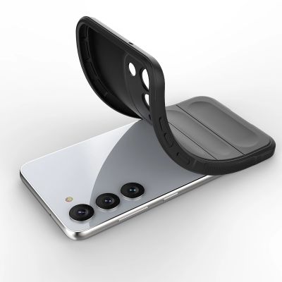 16. Magic Shield Case für Samsung Galaxy S23+ flexible gepanzerte Hülle schwarz