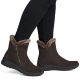 6. Rieker L7162-25 Wasserdichte, isolierte Damen-Ankle-Boots aus Leder, dunkelbraun