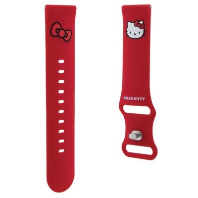 3. Hello Kitty Silikon Kitty Kopfband universal 22mm - rot