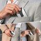 4. Tech-Protect Thorn RFID-Geldbörse – Silber