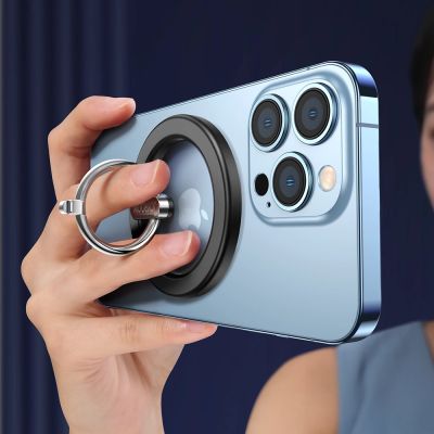 6. Joyroom Kit multifunktionaler magnetischer Autohalter Ring Telefonhalterung schwarz (JR-ZS294)