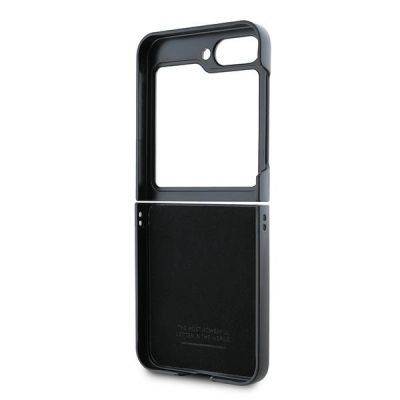 7. BMW Carbon Blue Line Hülle für Samsung Galaxy Z Flip 6 - schwarz