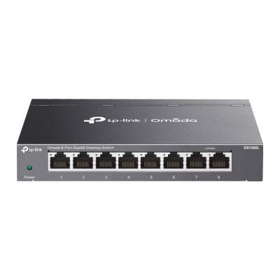 TP-Link Omada DS108G Gigabit-Ethernet-Switch (10/100/1000) Schwarz