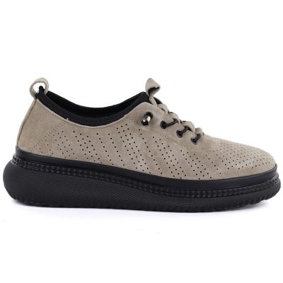 2. Leder-Plateauschuhe mit durchbrochenem Muster, Fango Jezzi 26PB18-135