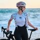 8. Rockbros 15110005003 Damen-Radtrikot Kurzarm Größe S - Weiß