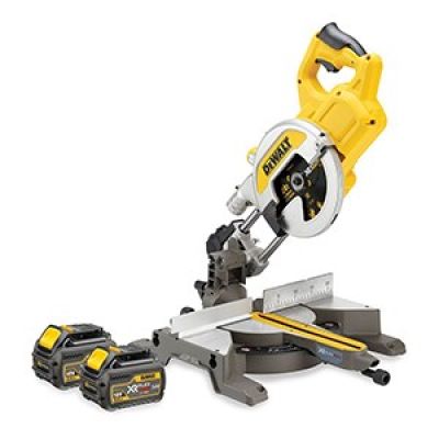 2. DEWALT DCS777T2-QW FLEXVOLT 54V 2x6.0Ah 216mm Gehrungssäge mit bürstenlosem Motor (Gehrungssäge)