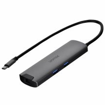 UNITEK ACTIVE HUB USB-C 5 Gbit/s, HDMI RJ-45 PD 100 W