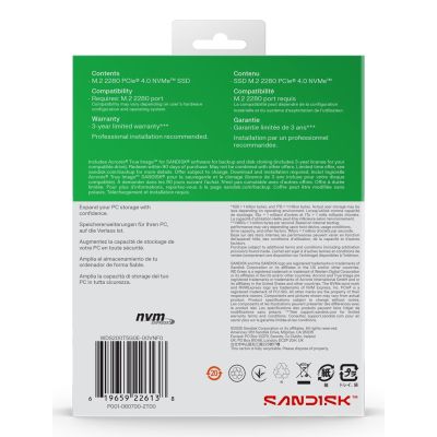 10. WD Green SN3000 2 TB M.2 NVMe SSD WDS200T4G0E