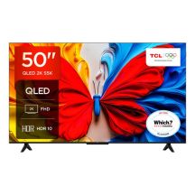 TCL 50V5C QLED 50'' Full HD Android TV Dolby Audio DVB-S2 Schwarz