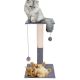 10. Kratzbaum für Katzen, 59 cm, 2 Bälle