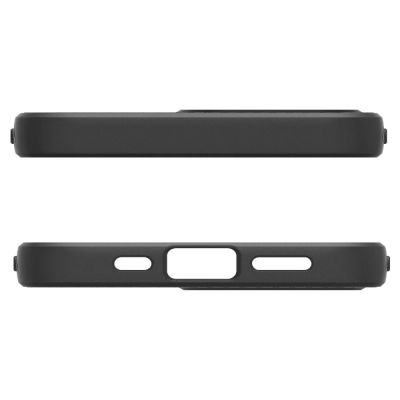 6. Spigen Liquid Air Mag MagSafe Hülle für iPhone 16e / 17e – Mattschwarz