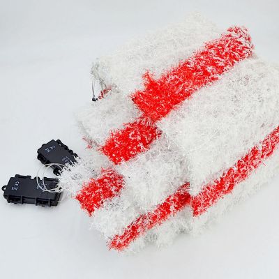 4. Leuchtendes Geschenkset mit 3 LEDs und Timer (3-teilig)