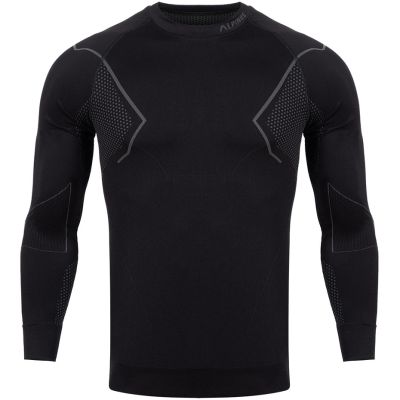 22. Alpinus Active Base Layer Thermoaktives T-Shirt Schwarz und Grau M GT43189