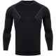 22. Alpinus Active Base Layer Thermoaktives T-Shirt Schwarz und Grau M GT43189