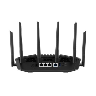 27. ASUS RT-BE90U BE9400 AiMesh WLAN-Router 2,5 Gigabit Ethernet Tri-Band (2,4 GHz/5 GHz/6 GHz) Schwarz