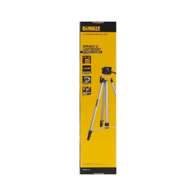 4. DEWALT DE0881T Aluminium-Stativ mit 1/4"-Gewinde, 75–184 cm