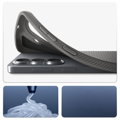 20. Spigen Liquid Air Mag MagSafe Hülle für Samsung Galaxy S26+ - Grau