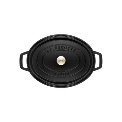 5. Ovaler Gusseisentopf STAUB 40509-319-0 - schwarz 5,5 l