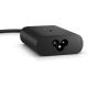 HP 65W GaN Laptop-Ladegerät 2xUSB-C Schwarzer Netzadapter 600Q7AA