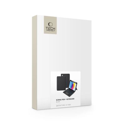 12. Tech-Protect SC Mag Pen + Tastaturhülle für iPad 10,9" 10. Generation (2022) - Schwarz