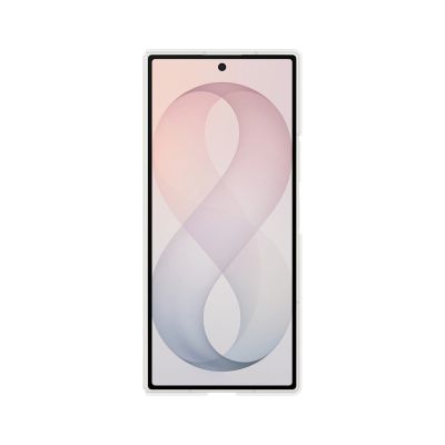 4. EF-EF976CWE Samsung Silikon-Magnethülle für Galaxy Z Fold 8 Ultra Weiß