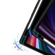 9. Dux Ducis Magi Hülle mit Stifthalter für Samsung Galaxy Tab S10 FE/S9/S9 FE - Schwarz