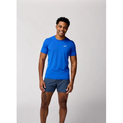 6. Atmosphere Herren Kurzarm 3.0 Laufshirt Blau