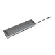 4. LogiLink UA0373 – Kabelgebunden – USB 3.2 Gen 1 (3.1 Gen 1) Typ-C – 100 W – 3,5 mm – 10.100.1000 Mbit/s – Aluminium