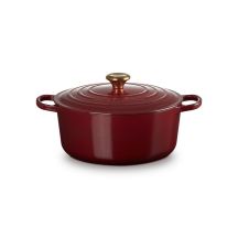 Le Creuset Signature Bräter rund 28 cm Rhône