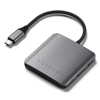 10. Satechi - Hub - mit Stromversorgung - 4 x USB-C 3.2 Gen 2 - Desktop-Computer