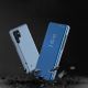 8. Clear View Case für Samsung S24+ mit Klappe – blau