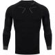 3. Alpinus Tactical Base Layer Thermoaktives Shirt Schwarz und Grau M GT43219