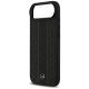 6. Mercedes Leder Laurel Leaves Stripes MagSafe Case für iPhone 17 Air - Schwarz
