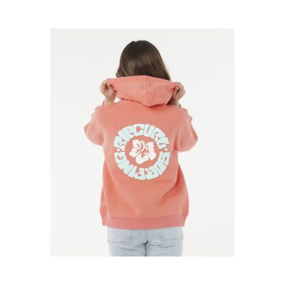 3. RIP CURL LUXE SURFHOOD-GIRL Sweatshirt rot