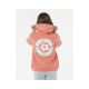 3. RIP CURL LUXE SURFHOOD-GIRL Sweatshirt rot